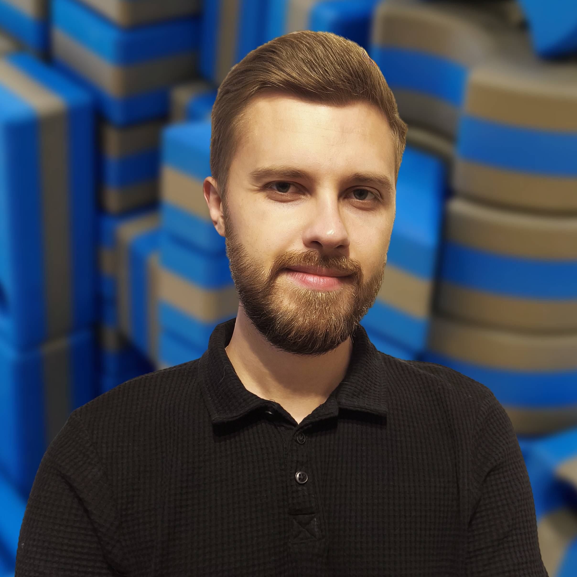 Michał, wielkie klocki Mammutico